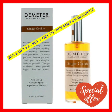 Ginger Cookie By Demeter 4 Oz Cologne Spray For Women