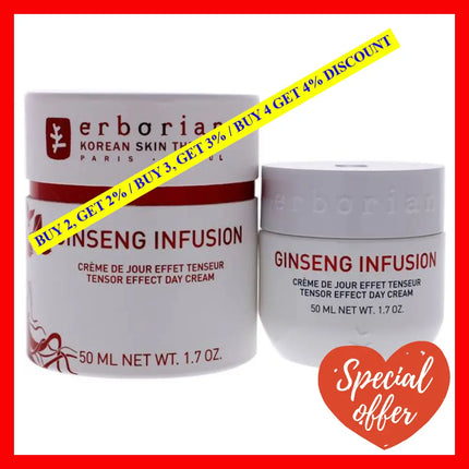 Ginseng Infusion Day Cream By Erborian For Women - 1.7 Oz