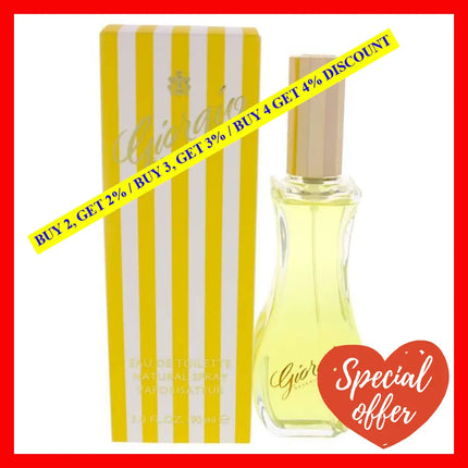 Giorgio By Beverly Hills For Women - 3 Oz Edt Spray