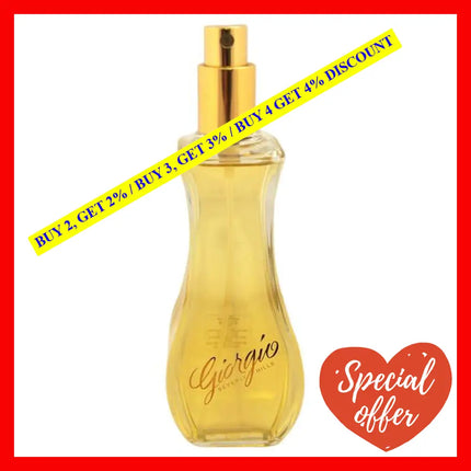 Giorgio By Beverly Hills For Women - 3 Oz Edt Spray (Tester)