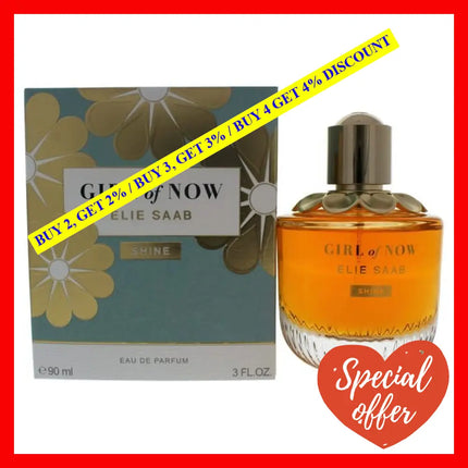 Girl Of Now Shine By Elie Saab For Women - 3 Oz Edp Spray