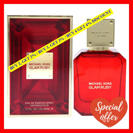 Glam Ruby By Michael Kors For Women - 1.7 Oz Edp Spray