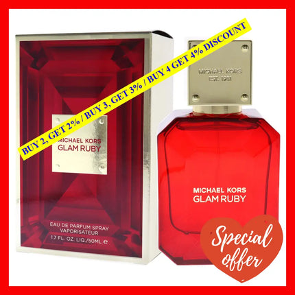 Glam Ruby By Michael Kors For Women - 1.7 Oz Edp Spray