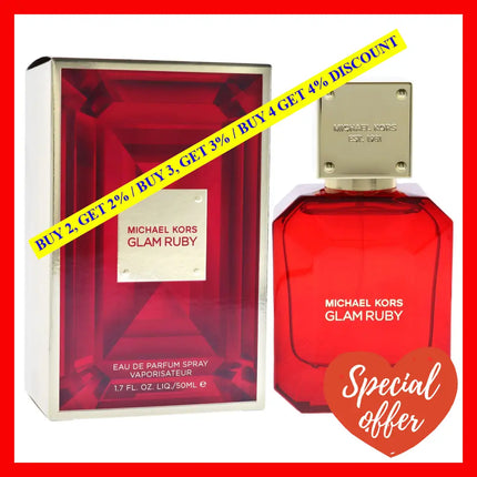 Glam Ruby By Michael Kors For Women - 1.7 Oz Edp Spray