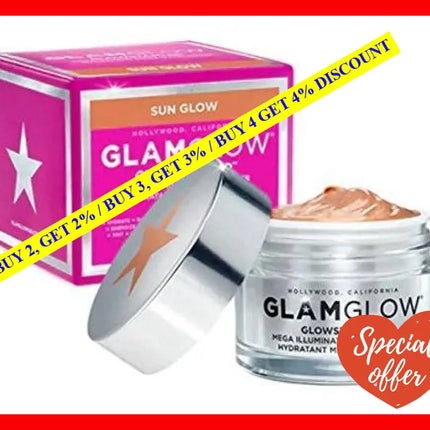 Glamglow Glow Starter Mega Illuminating Moisturizer Sun 1.7 Ounce