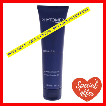 Global Pur Freshness Cleansing Gel By Phytomer For Men - 5 Oz