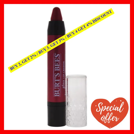 Gloss Lip Crayon - 431 Tahitian Sunset By Burts Bees For Women 0.1 Oz Lipstick