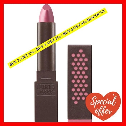 Glossy Lipstick - 516 Rose Falls By Burts Bees For Women 0.12 Oz