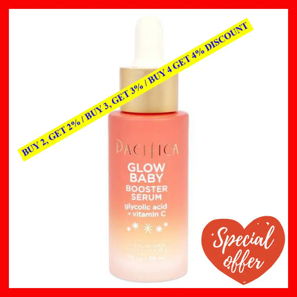 Glow Baby Booster Serum By Pacifica For Unisex - 1 Oz