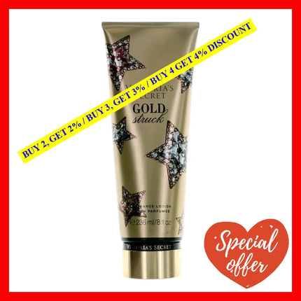 Gold Struck By Victoria’s Secret 8 Oz Fragrance Lotion For Women