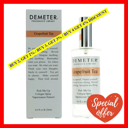 Grapefruit Tea By Demeter 4 Oz Cologne Spray For Women