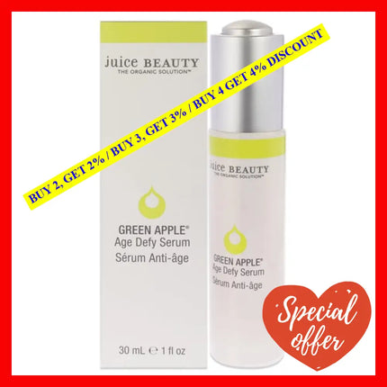 Green Apple Age Defy Serum By Juice Beauty For Women - 1 Oz