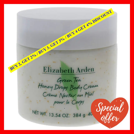 Green Tea By Elizabeth Arden For Women - 13.54 Oz Body Cream