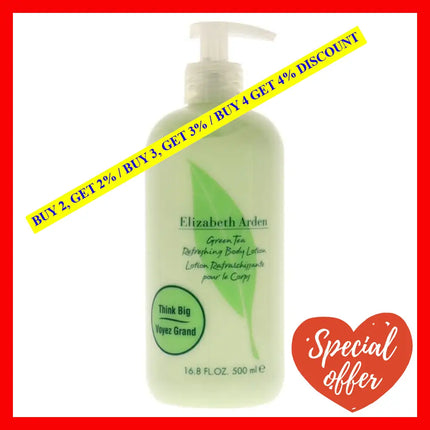 Green Tea By Elizabeth Arden For Women - 16.8 Oz Refreshing Body Lotion