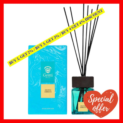 Gritti Arancia Ambrata 17 Oz / 500 Ml Room Diffuser