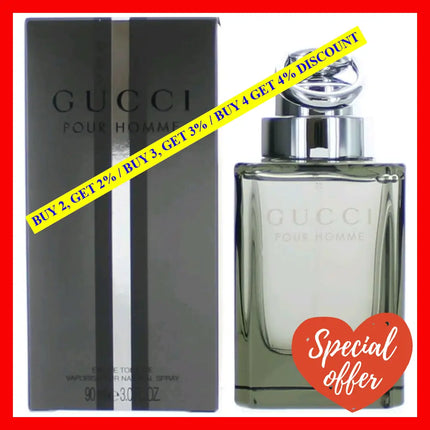 Gucci By 3 Oz Eau De Toilette Spray For Men