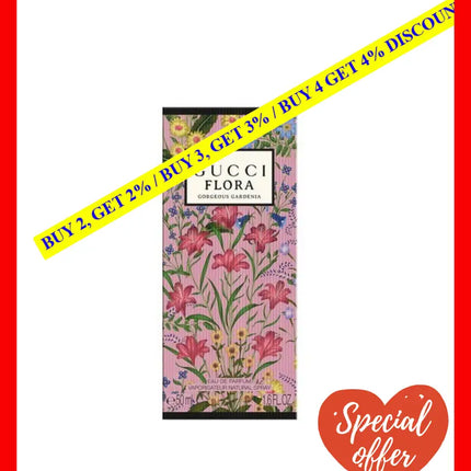 Gucci Flora By Gorgeous Gardenia Edp Spray 50 Ml - 3616302022489