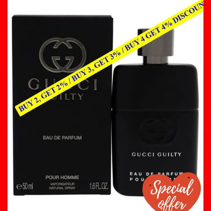 Gucci Guilty Pour Homme Edp Spray 50 Ml - 3614229382112