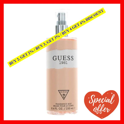 Guess 1981 By 8.4 Oz Fragrance Mist For Women