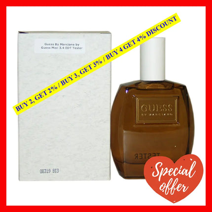 Guess By Marciano By For Men - 3.4 Oz Edt Spray (Tester)