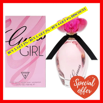 Guess Girl By For Women - 3.4 Oz Edt Spray