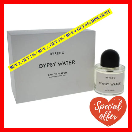 Gypsy Water By Byredo For Unisex - 3.4 Oz Edp Spray