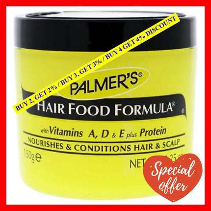 Hair Food Formula By Palmers For Unisex - 5.25 Oz Treatment