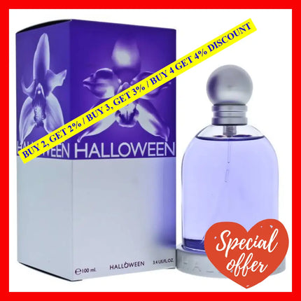 Halloween By J. Del Pozo For Women - 3.4 Oz Edt Spray