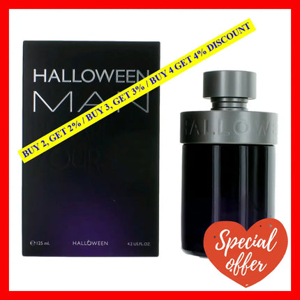 Halloween Man By J. Del Pozo 4.2 Oz Eau De Toilette Spray For Men