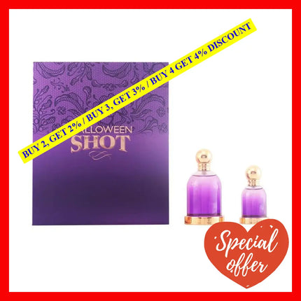 Halloween Shot By Perfumes For Women - 2 Pc Gift Set 3.4Oz Edt Spray 1Oz