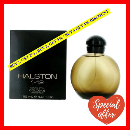 Halston 1-12 By 4.2 Oz Cologne Spray For Men