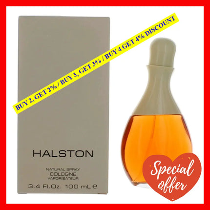 Halston By 3.4 Oz Cologne Spray For Women