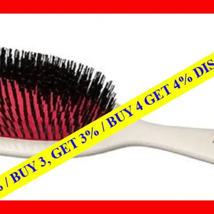 Handy Bristle Brush - B3 Dark Ruby By Mason Pearson For Unisex 2 Pc Hair And Cleaning