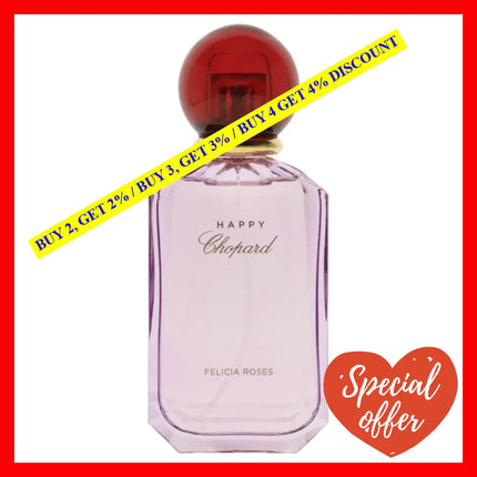 Happy Felicia Roses By Chopard For Women - 3.4 Oz Edp Spray (Tester)