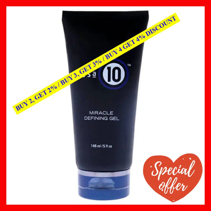 He Is A 10 Miracle Defining Gel By Its For Men - 5 Oz