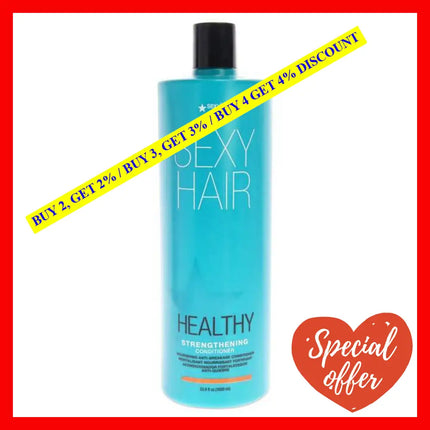 Healthy Sexy Hair Strengthening Conditioner By For Unisex - 33.8 Oz