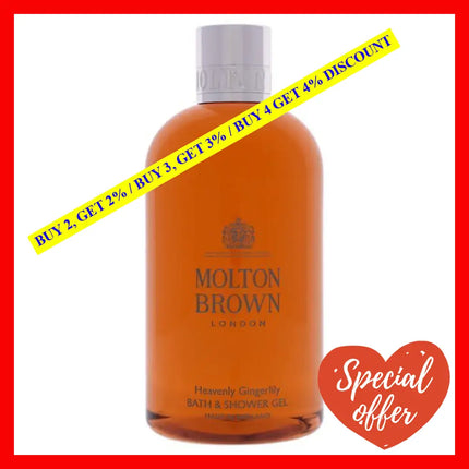 Heavenly Gingerlily Moisture Bath And Shower Gel By Molton Brown For Unisex - 10 Oz