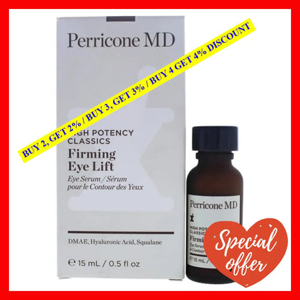 High Potency Classics Firming Eye Lift Serum By Perricone Md For Women - 0.5 Oz