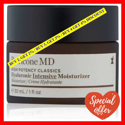 High Potency Classics Hyaluronic Intensive Moisturizer By Perricone Md For Unisex - 1 Oz