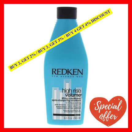 High Rise Volume Lifting By Redken For Unisex - 8.5 Oz Conditioner