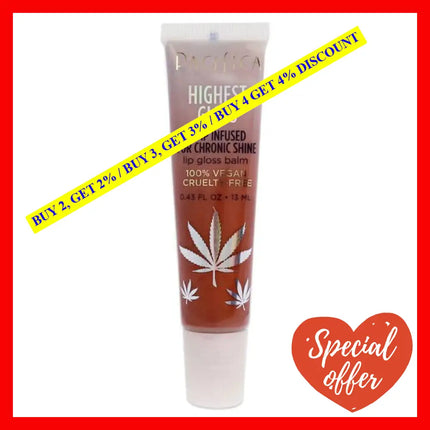 Highest Gloss Hemp Lip Balm - Strawberry Rose By Pacifica For Women 0.43 Oz