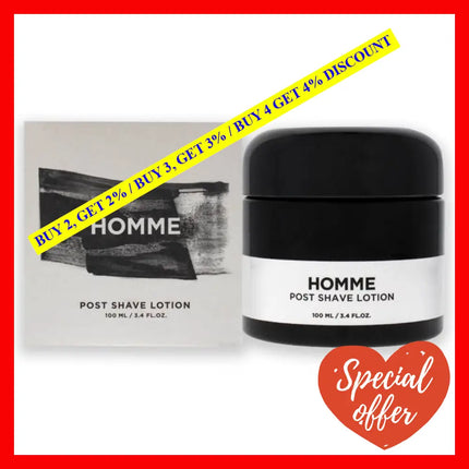 Homme Post Shave Lotion By For Men - 3.4 Oz