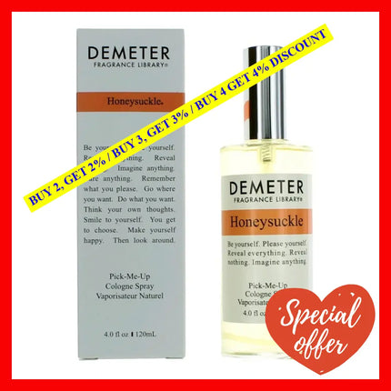 Honeysuckle By Demeter 4 Oz Cologne Spray For Women