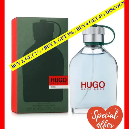 Hugo Boss Eau De Toilette Spray 125 Ml For Men - 3614229823806