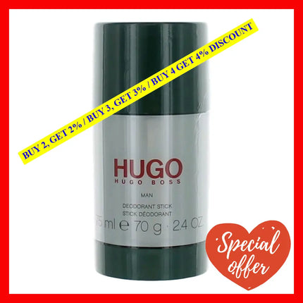 Hugo By Boss 2.4 Oz Deodorant Stick For Men