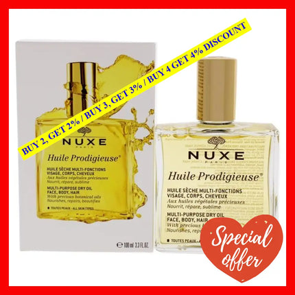 Huile Prodigieuse Multi-Purpose Dry Oil By Nuxe For Unisex - 3.3 Oz