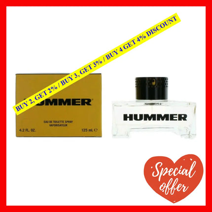 Hummer By 4.2 Oz Eau De Toilette Spray For Men