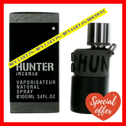 Hunter Intense By Armaf 3.4 Oz Eau De Toilette For Men