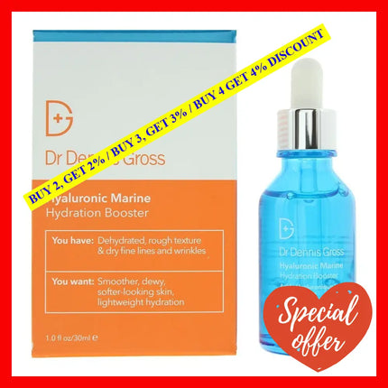 Hyaluronic Marine Hydration Booster By Dr. Dennis Gross For Women - 1 Oz