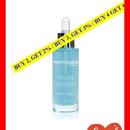 Hydracontinue 12H Moisturizing Flash Gel By Phytomer For Unisex - 1 Oz Moisturizer